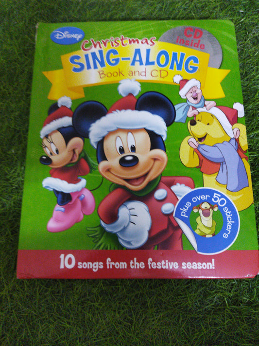 Disney Christmas Sing-Along Book and CD