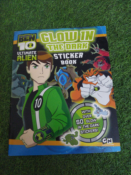 Ben 10 Ultimate Alien Glow in The Dark Sticker Book