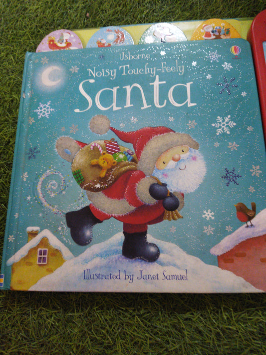 Usborne Noisy Touchy-feely Santa