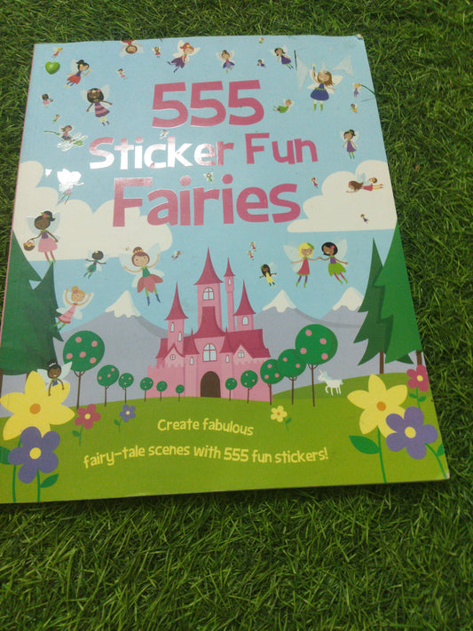 555 Sticker Fun Fairies