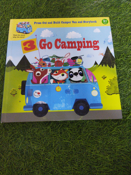 Press out and Build camper van and storybook