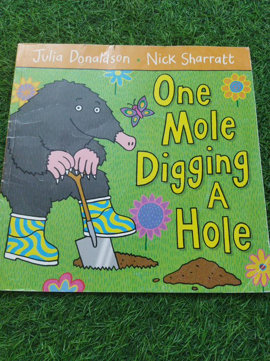 One Mole Digging A Hole