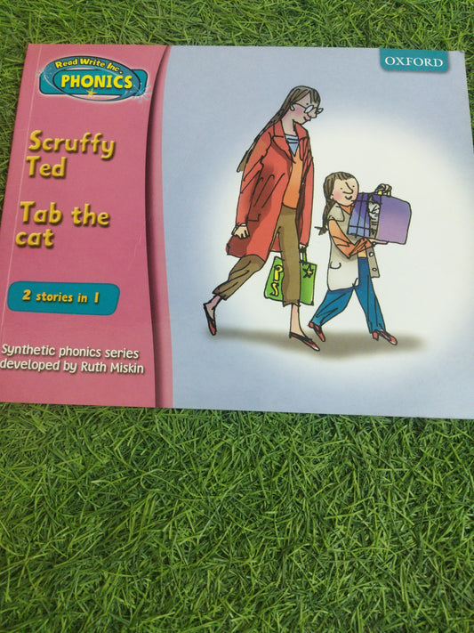 Scruffy Ted   Tab the cat