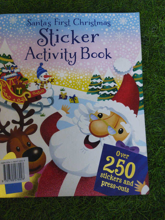 Santa's First Christmas Sticker Activity Book