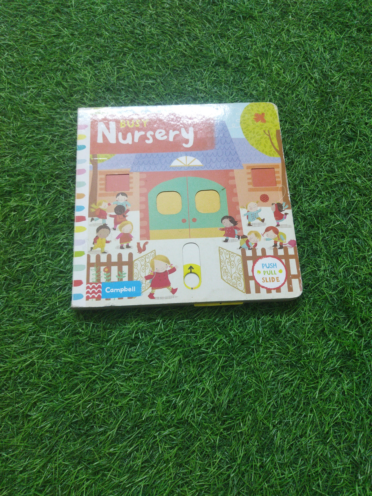 Busy Nursery Push Pull Slide