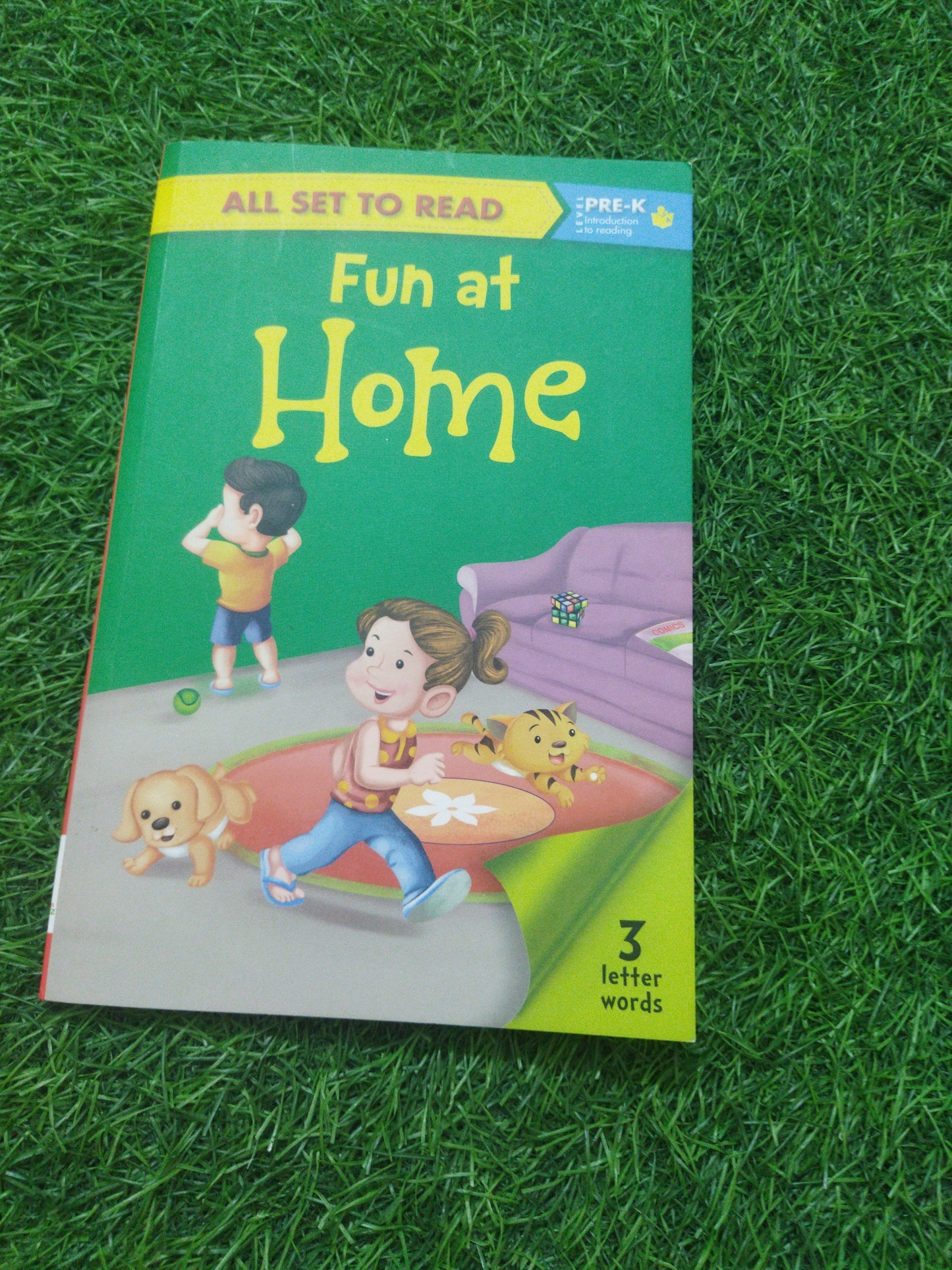 All set to read Fun at Home