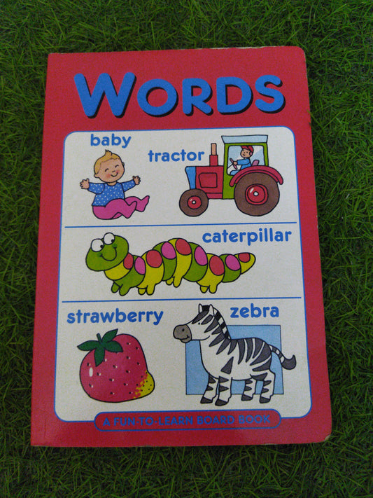 Words A fun-to-learn  Boardbook