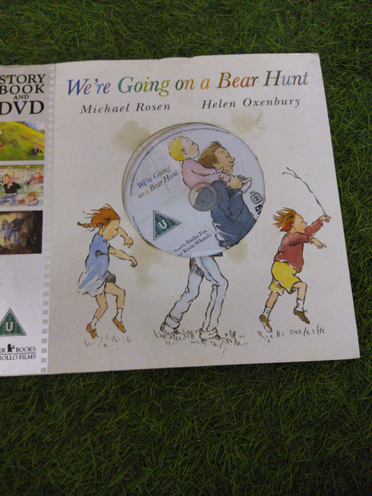 We're Going on a Bear  Story Book and DVD