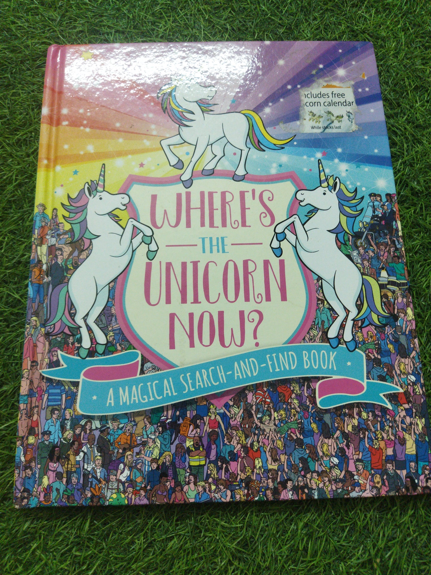 Where's The Unicorn Now ? A Magical Search -And - Find Book