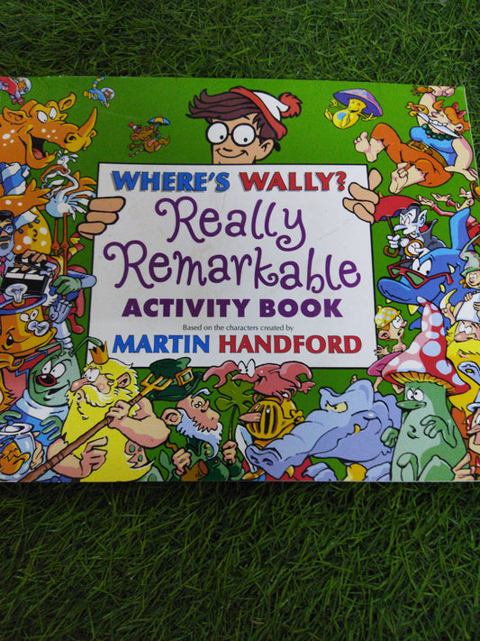 Where's Wally ? Really Remarkable Activity book