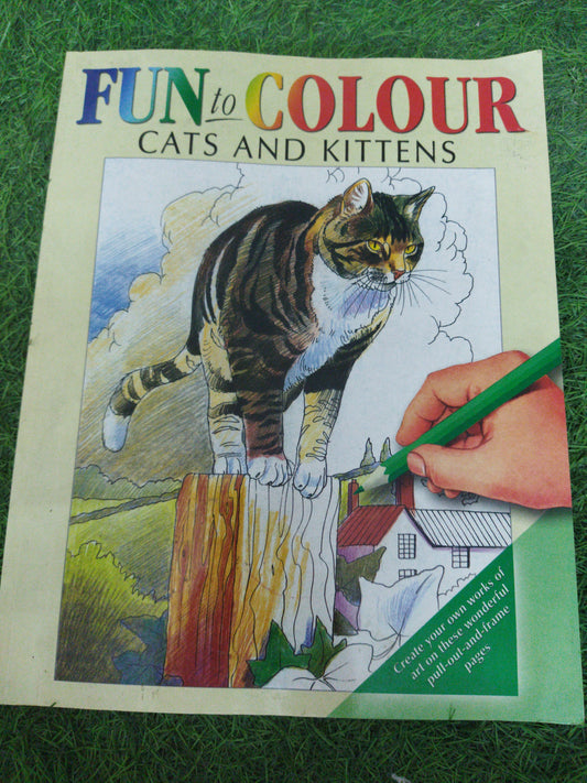 Fun to Colour Cats and Kittens