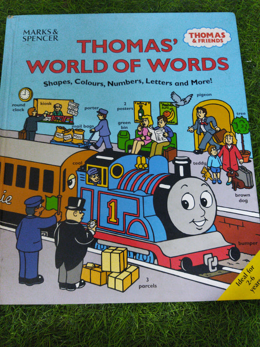 Thomas ' World  Of Words Shapes, Colours ,Numbers, Letters and More !