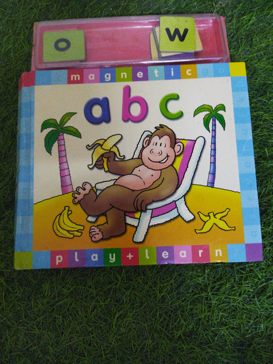 Magnetic a b c  Play + Learn