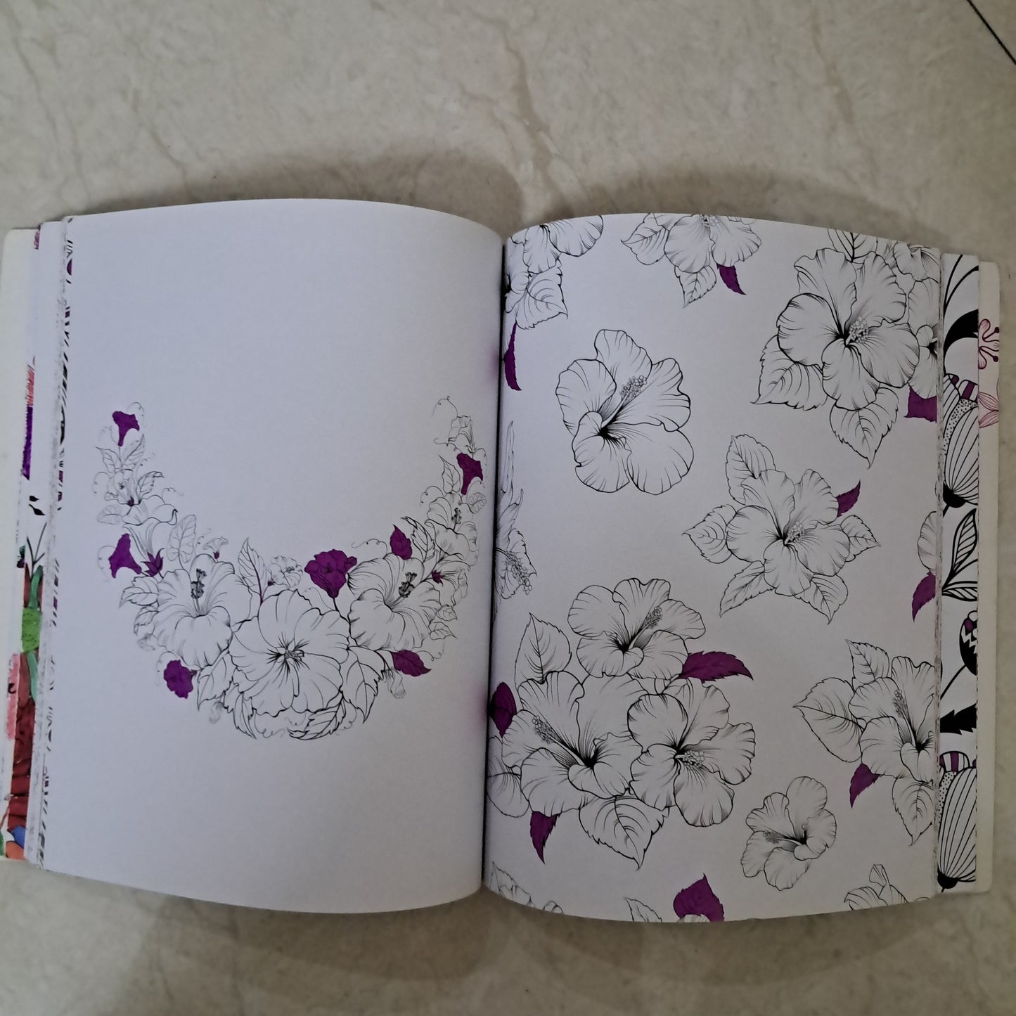 Inspired colouring flowers | Paperback