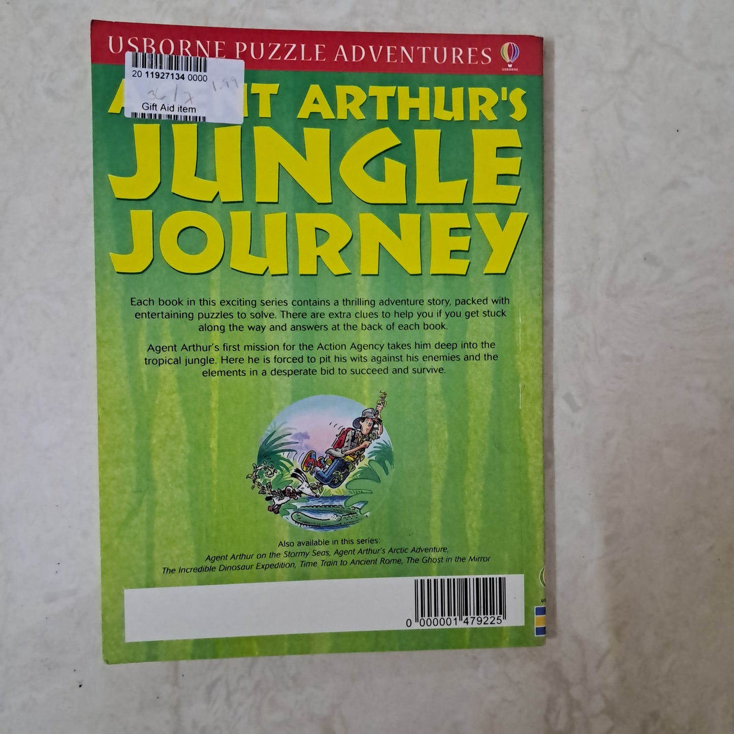 Agent Arthur's Jungle Journey | Paperback