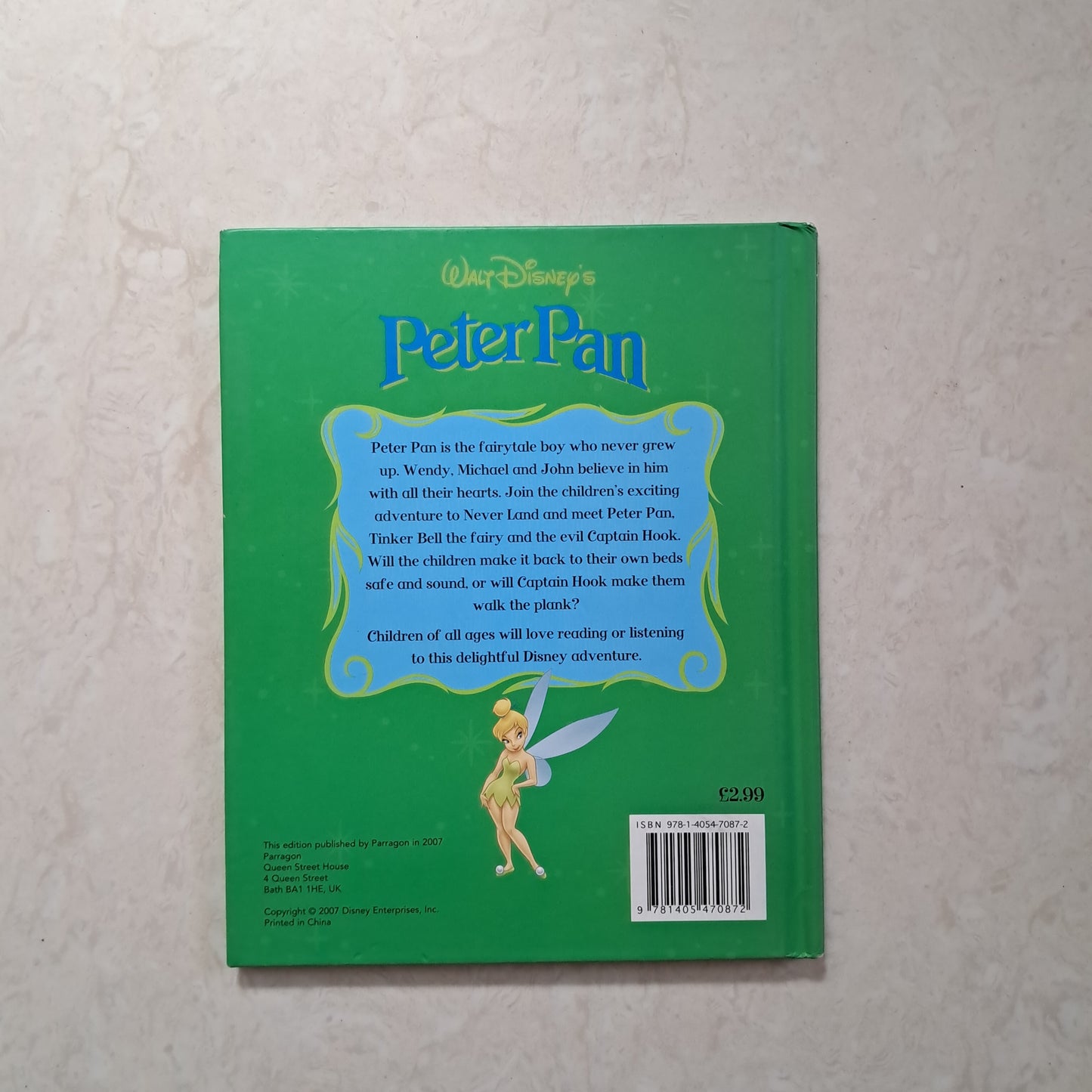Peter Pan The magical story of the Disney movie