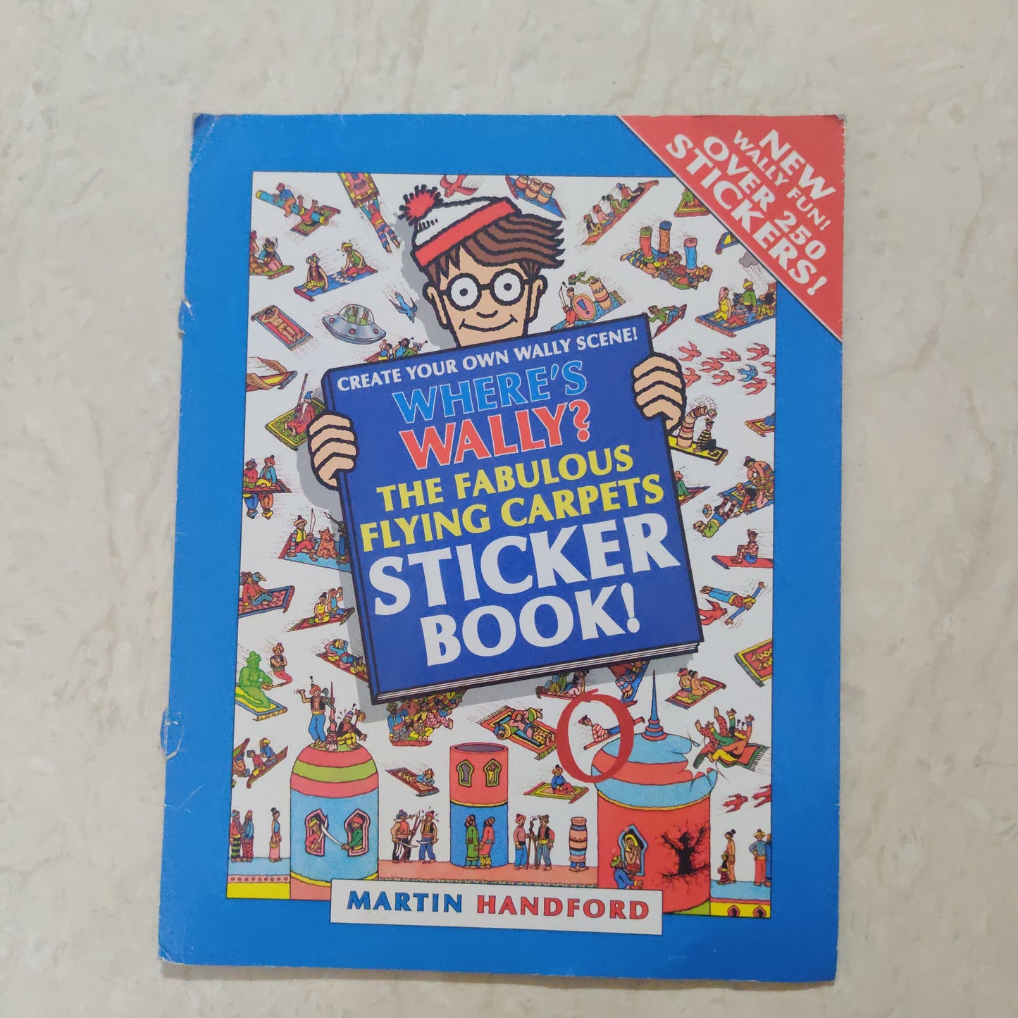 Where's Wally? The Fabulous Flying Carpets Sticker Book | Paperback
