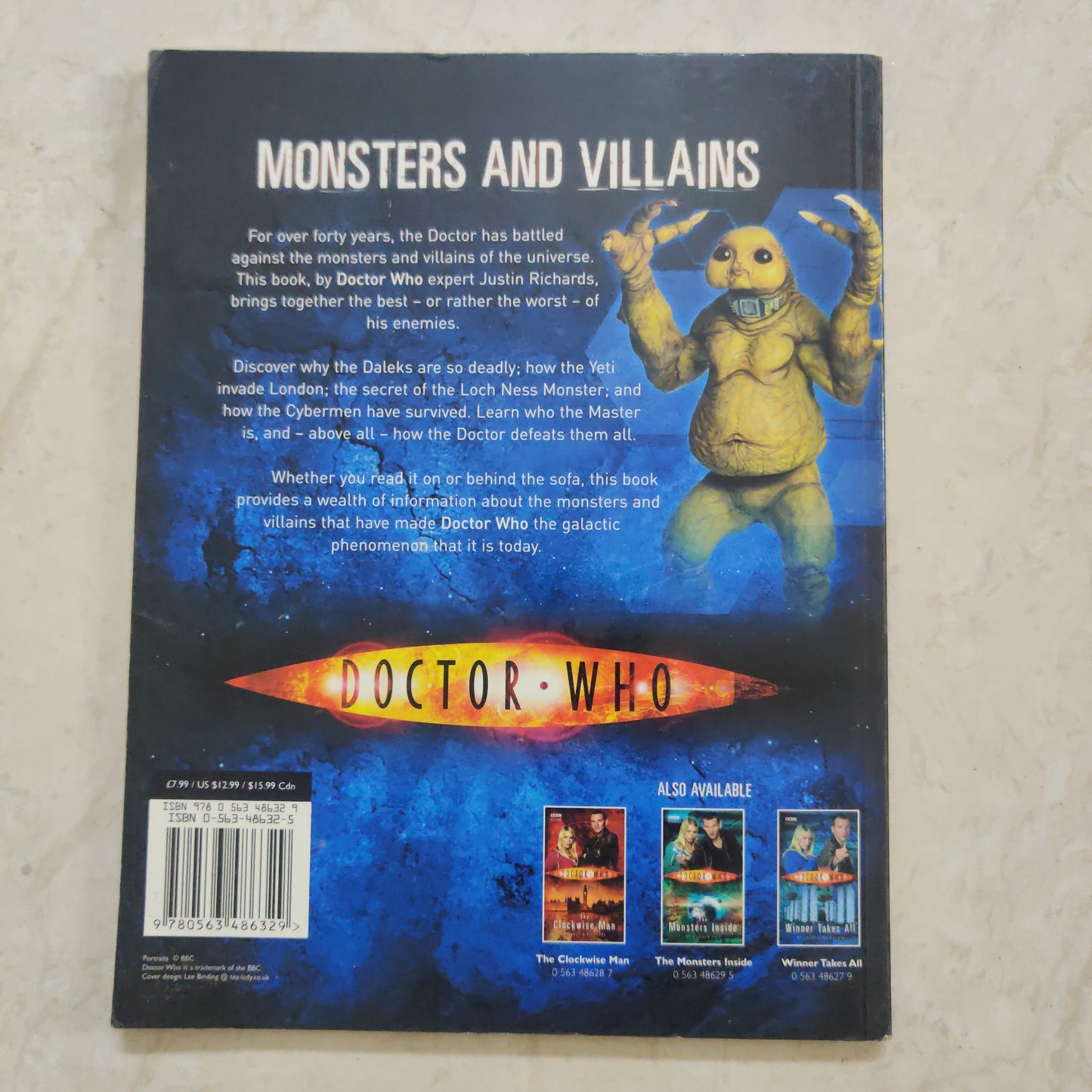 Doctor Who Monsters and Villains | Paperback