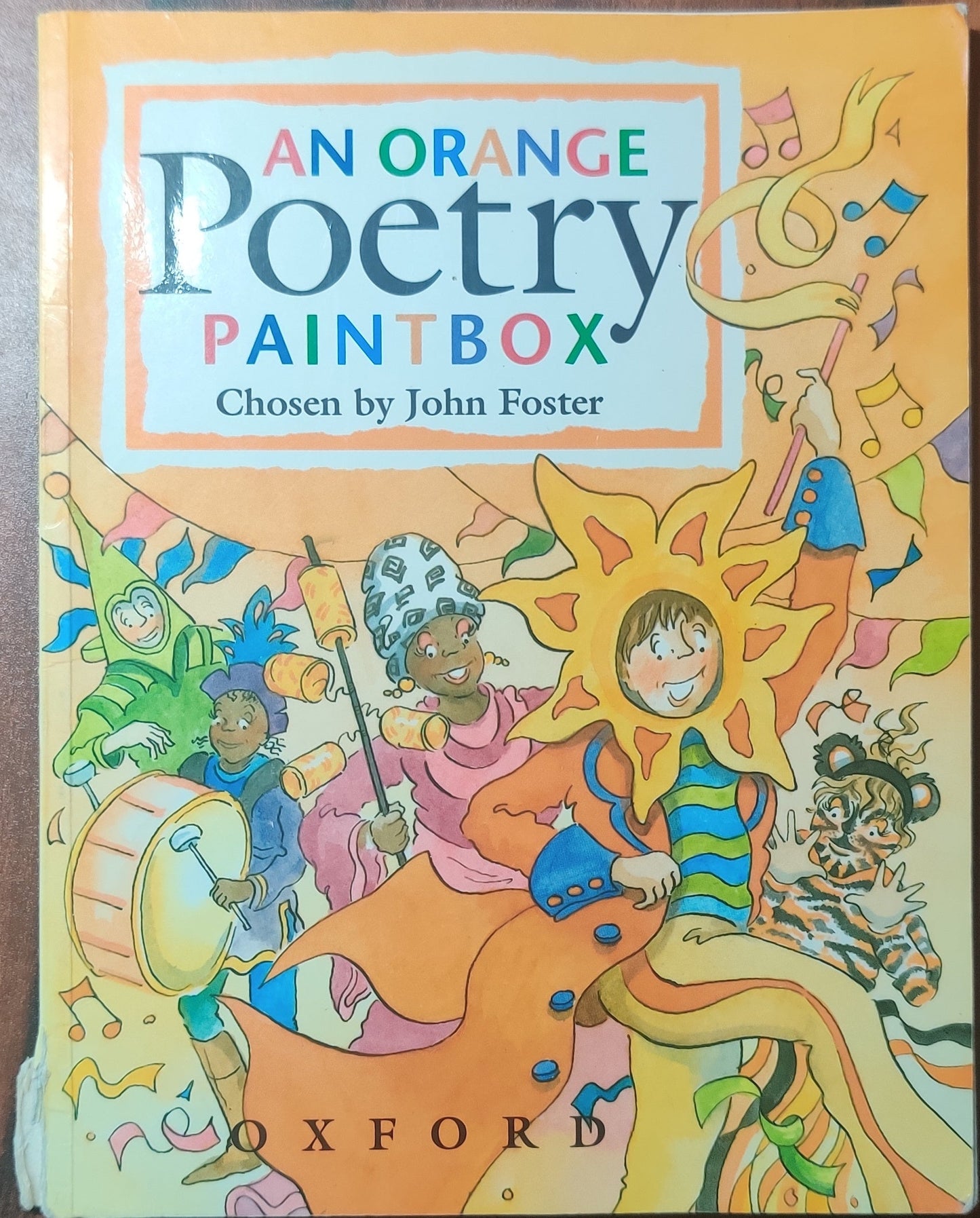 An Orange Poetry Paintbox | Paperback