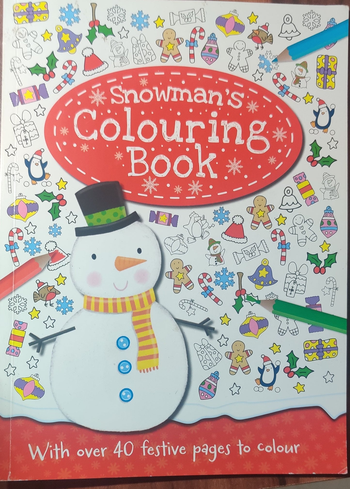 Snowman Colouring Book | Paperback